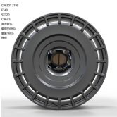 Кованые диски Ju-Tuning HJ0495 чёрный мат R21 5x120 на AITO, Li Auto, Xiaomi, Zeekr