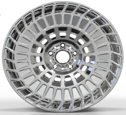 Кованые диски Ju-Tuning HJ0509 зеркальная полировка R20–R21 5x120 на AITO, Li Auto, Xiaomi, Zeekr