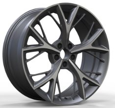 Кованые диски Ju-Tuning HJ0496 графит gunmetal R20–R21 5x114.3 на AITO, Li Auto, Xiaomi, Zeekr