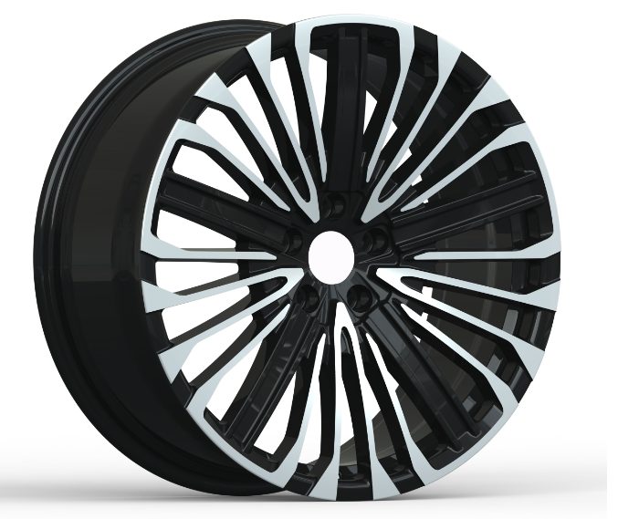 Кованые диски Ju-Tuning HJ0543 чёрный глянец R20–R21 5x114.3 на AITO, Li Auto, Xiaomi, Zeekr