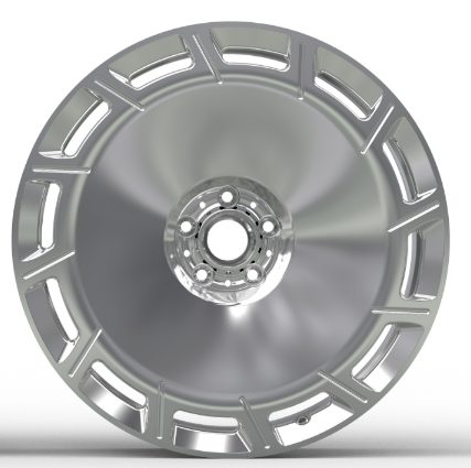 Кованые диски Ju-Tuning HJ0604 полировка R22 5x120 на AITO, Li Auto, Xiaomi, Zeekr