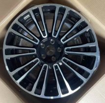 Кованые диски Ju-Tuning HJ0425 чёрный глянец R20–R22 5x120 на AITO, Li Auto, Xiaomi, Zeekr