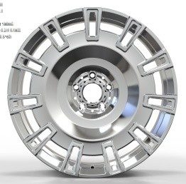 Кованые диски Ju-Tuning HJ0485 зеркальная полировка R21–R22 5x120 на AITO, Li Auto, Xiaomi, Zeekr