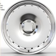 Кованые диски Ju-Tuning CO8167 серебристый R20 5x120 на Toyota, Lexus