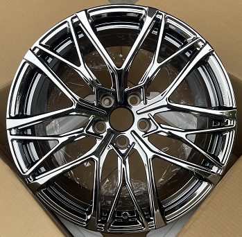 Кованые диски Ju-Tuning HJ0111 чёрный хром R18–R20 5x114.3 на Camry, RAV4, Lexus