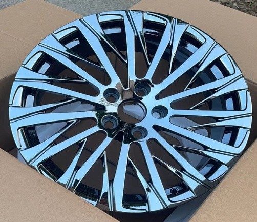 Кованые диски Ju-Tuning HJ0147 чёрный хром R16–R20 6x130 / 5x114.3 / 5x120 на Toyota, Lexus