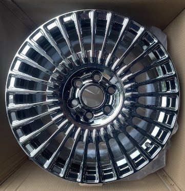 Кованые диски Ju-Tuning HJ0382 хром R19 6x130 на Toyota, Lexus