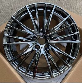 Кованые диски Ju-Tuning HJ0367 чёрный хром R19–R20 5x114.3 на Camry, RAV4, Lexus