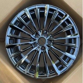 Кованые диски Ju-Tuning HJ0378 чёрный хром R18–R20 5x114.3 на Camry, RAV4, Lexus