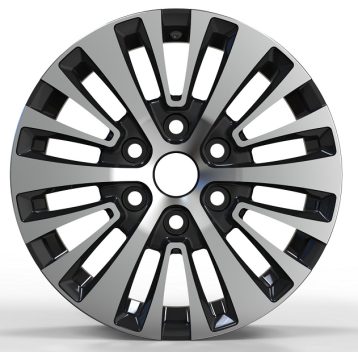Кованые диски Ju-Tuning JX0080 чёрный глянец R16 6x130 на Toyota, Lexus