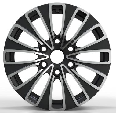 Кованые диски Ju-Tuning HJ0081 чёрный глянец R16 6x130 на Toyota, Lexus