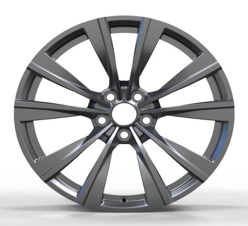 Кованые диски Ju-Tuning HJ0252 чёрный глянец R18–R19 5x114.3 на Camry, RAV4, Lexus