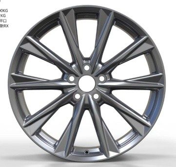Кованые диски Ju-Tuning HJ0311 чёрный мат R20–R21 5x114.3 на Camry, RAV4, Lexus