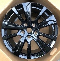 Кованые диски Ju-Tuning FG581F чёрный глянец R20–R21 5x150 на Land Cruiser 200/105