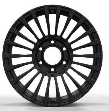 Кованые диски Ju-Tuning HJ0159 чёрный мат R18 6x139.7 на Prado, Hilux, Tank 300