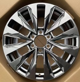 Кованые диски Ju-Tuning HJ0324 чёрный хром R20 6x139.7 на Prado, Hilux, Tank 300