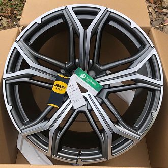 Кованые диски Ju-Tuning HJ0143 графит gunmetal R20–R21 5x114.3 на Maserati