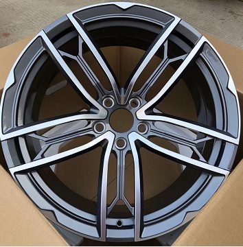 Кованые диски Ju-Tuning HJ0076 графит gunmetal R19 5x114.3 на Maserati
