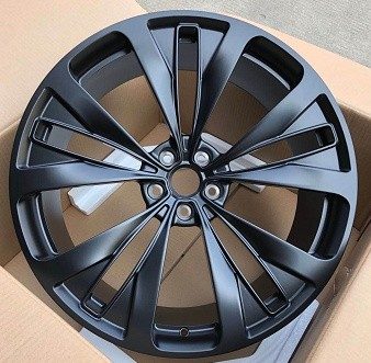 Кованые диски Ju-Tuning HJ0187 чёрный мат R21 5x108 на Jaguar, Volvo, Zeekr