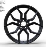 Кованые диски Ju-Tuning ML26031 чёрный мат R19 5x108 на Jaguar, Volvo, Zeekr