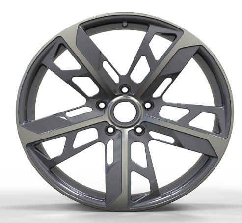 Кованые диски Ju-Tuning HJ0222 матовая бронза R21 5x108 на Jaguar, Volvo, Zeekr
