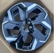Кованые диски Ju-Tuning HJ0315 чёрный глянец R21–R22 5x108 на Jaguar, Volvo, Zeekr