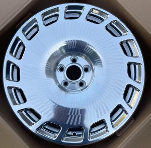 Кованые диски Ju-Tuning HJ0513 полировка R19 5x108 на Jaguar, Volvo, Zeekr