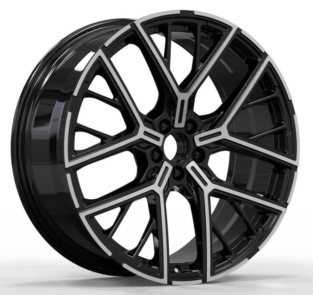 Кованые диски Ju-Tuning ZL0584 чёрный глянец R21 5x108 на Jaguar, Volvo, Zeekr