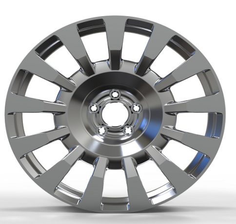 Кованые диски Ju-Tuning HJ0269 зеркальная полировка R21 5x120 на Bentley, Rolls-Royce