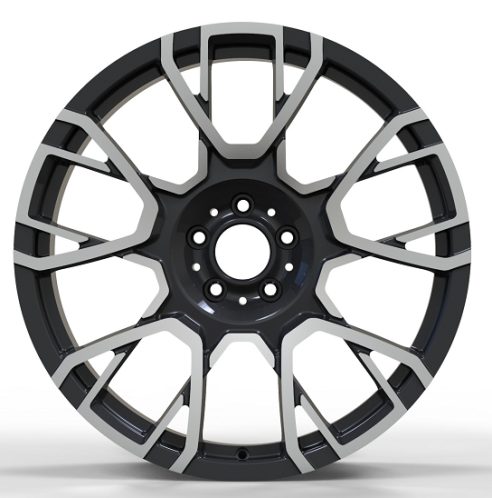 Кованые диски Ju-Tuning HJ0270 чёрный глянец R21 5x112 / 5x120 на Bentley, Rolls-Royce