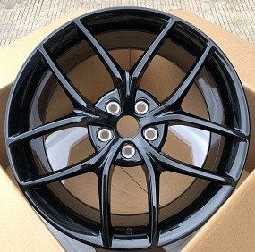 Кованые диски Ju-Tuning FG710 чёрный глянец R19–R20 5x114.3 на Tesla 3/Y, BYD, Zeekr
