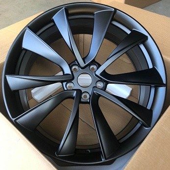 Кованые диски Ju-Tuning 11008 серебристый R18 5x114.3 на Tesla 3/Y, BYD, Zeekr