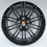 Кованые диски Ju-Tuning RGWC1025 чёрный глянец R20–R21 5x130 на Porsche Cayenne, Panamera