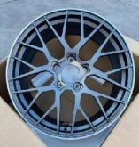 Кованые диски Ju-Tuning RGWX911 матовый стальной серый R20 5x130 на Porsche Cayenne, Panamera