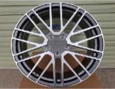 Кованые диски Ju-Tuning RGWX1848 стальной серый R20–R21 5x130 на Porsche Cayenne, Panamera