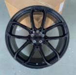 Кованые диски Ju-Tuning RGWX592 чёрный глянец R21 5x112 на Porsche Cayenne, Panamera