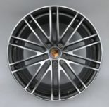 Кованые диски Ju-Tuning RGWC1841 стальной серый R20–R21 5x130 на Porsche Cayenne, Panamera