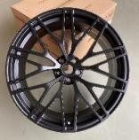 Кованые диски Ju-Tuning RGWA5697 благородный чёрный R20–R21 5x112 на Porsche Cayenne, Panamera