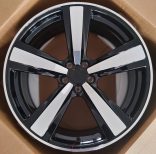 Кованые диски Ju-Tuning RGWX4857 чёрный глянец R20–R21 5x112 на Porsche Cayenne, Panamera