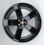 Кованые диски Ju-Tuning RGWC1044 чёрный R20–R21 5x112 на Porsche Cayenne, Panamera