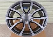 Кованые диски Ju-Tuning RGWC1828 матовый платиновый R21 5x130 на Porsche Cayenne, Panamera