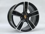 Кованые диски Ju-Tuning RGWC400 чёрный R20–R22 5x130 на Porsche Cayenne, Panamera