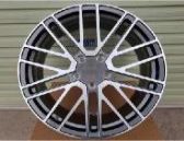 Кованые диски Ju-Tuning RGWX1848 графит gunmetal R20 5x130 на Porsche Cayenne, Panamera