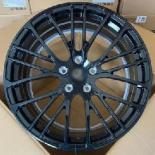 Кованые диски Ju-Tuning RGWC5304 чёрный глянец R21 5x130 на Porsche Cayenne, Panamera