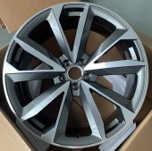 Кованые диски Ju-Tuning RGWC4839 графит gunmetal R21 5x112 на Audi A4-A8/Q7, VW