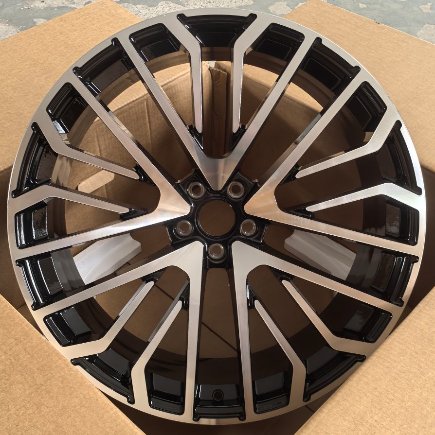 Кованые диски Ju-Tuning RGW4838 чёрный R23 5x112 на Audi A4-A8/Q7, VW