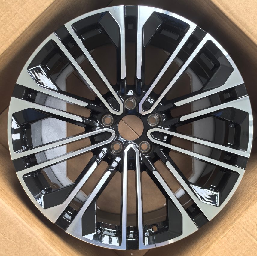 Кованые диски Ju-Tuning RGW5556 чёрный R19 5x112 на Audi A4-A8/Q7, VW