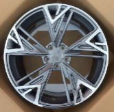 Кованые диски Ju-Tuning RGWC0130 чёрный глянец R20 5x112 на Audi A4-A8/Q7, VW