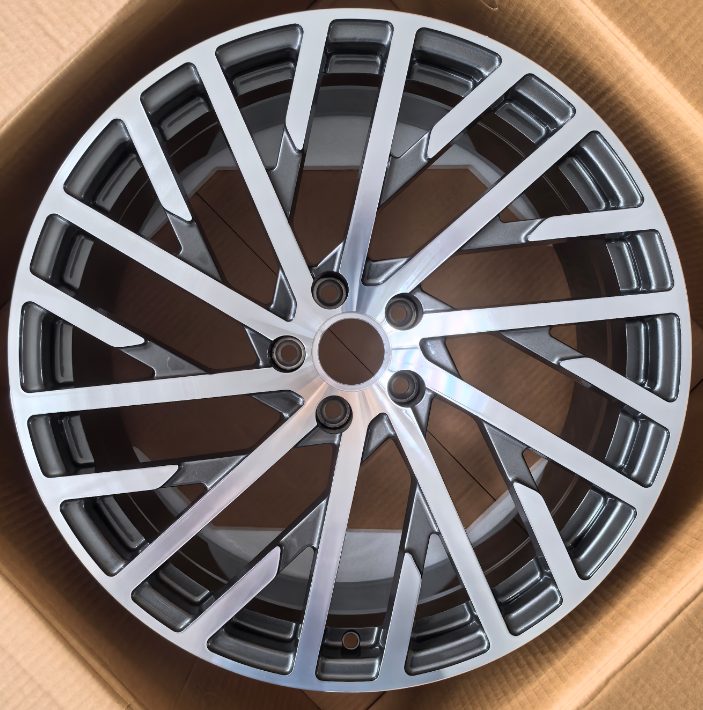 Кованые диски Ju-Tuning RGWX5502 графит gunmetal R20 5x112 на Audi A4-A8/Q7, VW
