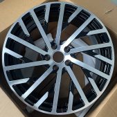 Кованые диски Ju-Tuning RGWX1833 чёрный глянец R19–R20 5x112 на Audi A4-A8/Q7, VW